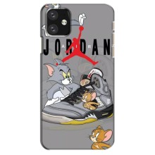 Силиконовый Чехол Nike Air Jordan на Айфон 12 (Air Jordan)