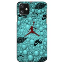 Силиконовый Чехол Nike Air Jordan на Айфон 12 (Джордан Найк)