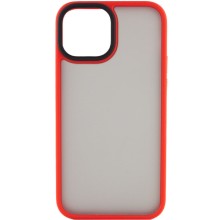 TPU+PC чехол Metal Buttons для Apple iPhone 13 mini (5.4") – Красный
