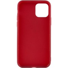 Силиконовый чехол Candy для Apple iPhone 13 mini (5.4") – Бордовый