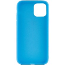 Силиконовый чехол Candy для Apple iPhone 13 mini (5.4") – Голубой