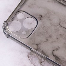 TPU чехол GETMAN Ease logo усиленные углы для Apple iPhone 13 mini (5.4") – Серый (прозрачный)