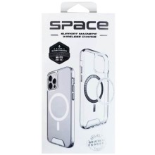 Чохол TPU Space Case with MagSafe для Apple iPhone 13 mini (5.4") – Прозорий