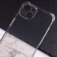 TPU чехол GETMAN Ease logo усиленные углы для Apple iPhone 13 mini (5.4") – Серый (прозрачный)