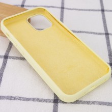 Чехол Silicone Case Full Protective (AA) для Apple iPhone 13 mini (5.4") – Желтый