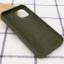 Чехол Silicone Case Full Protective (AA) для Apple iPhone 13 mini (5.4") – Зеленый