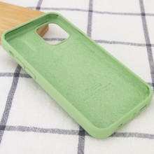 Чехол Silicone Case Full Protective (AA) для Apple iPhone 13 mini (5.4") – Мятный