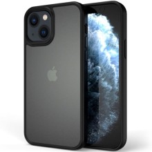 TPU+PC чехол Metal Buttons для Apple iPhone 13 mini (5.4") – Черный