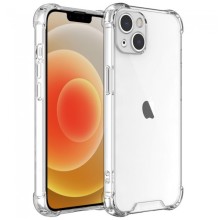 TPU чехол GETMAN Ease logo усиленные углы для Apple iPhone 13 mini (5.4") – Прозрачный