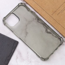 TPU чехол GETMAN Ease logo усиленные углы для Apple iPhone 13 mini (5.4") – Серый (прозрачный)