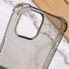 TPU чехол GETMAN Ease logo усиленные углы для Apple iPhone 13 mini (5.4") – Серый (прозрачный)