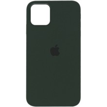 Чехол Silicone Case Full Protective (AA) для Apple iPhone 13 mini (5.4") – Зеленый