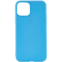Силиконовый чехол Candy для Apple iPhone 13 mini (5.4") – Голубой