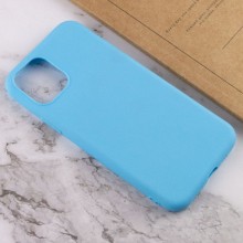 Силиконовый чехол Candy для Apple iPhone 13 mini (5.4") – Голубой