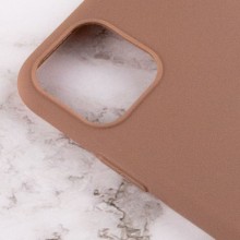 Силиконовый чехол Candy для Apple iPhone 13 mini (5.4") – Коричневый
