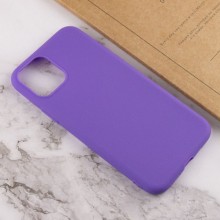 Силиконовый чехол Candy для Apple iPhone 13 mini (5.4") – Сиреневый