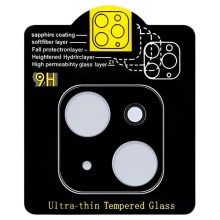 Защитное стекло на камеру Full Block (тех.пак) для Apple iPhone 13 mini (5.4") / 13 (6.1") – Черный