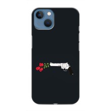 Чехлы (ART) Цветы на iPhone 13 Mini (VPrint) (Неожиданные цветы)