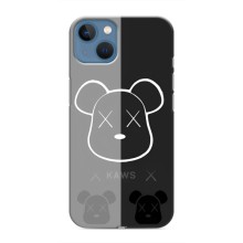 Чохли для iPhone 13 Mini - Bearbrick Louis Vuitton (PREMIUMPrint) (БеарБрік очі)