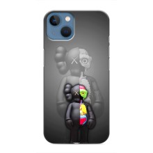 Чехлы для iPhone 13 Mini - Bearbrick Louis Vuitton (PREMIUMPrint) (Тело Bearbrick)