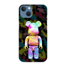 Чохли для iPhone 13 Mini - Bearbrick Louis Vuitton (PREMIUMPrint) (Яскравий Bearbrick)