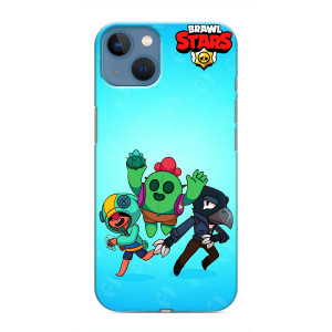 Чехлы Brawl Stars для iPhone 13 Mini (AlphaPrint)