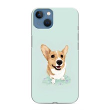 Чехлы с собаками для iPhone 13 Mini (VPrint) (Корги)