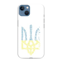 Чохли для iPhone 13 Mini Укр. Символіка (AlphaPrint) – Герб з букв