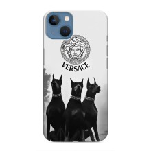 Чохли VERSACE для Apple 13 Міні (PREMIUMPrint) (Доберман Версаче)