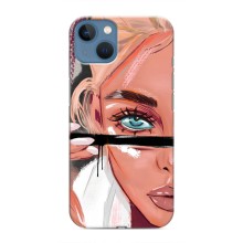 Чехол с печатью для iPhone 13 Mini - (Мода) (AlphaPrint) – Макияж