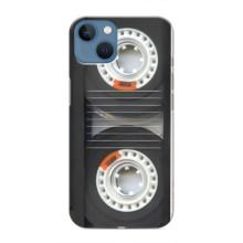 Чохол з Прикольним Принтом на iPhone 13 Mini (Касета магнітофону)