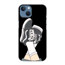 Чохол з Прикольним Принтом на iPhone 13 Mini (Кеди)