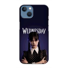 Силіконовий чохол з картинкою для iPhone 13 Mini (Wednesday)