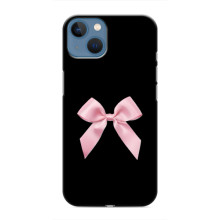 Чехол банты для iPhone 13 Mini – Бант на черном
