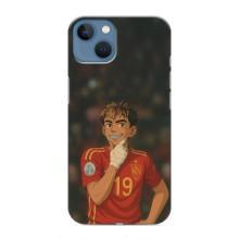 Чохол з футболістом Ламін Ямаль iPhone 13 Mini (Ямаль аніме)