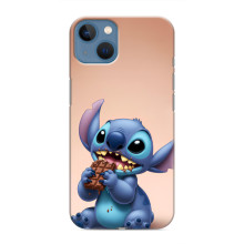 Чехол с рисунком Стич для iPhone 13 Mini – Стич с шоколадом
