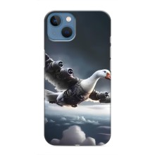 Чехол с мемом Тралалело тралала на iPhone 13 Mini (Бомбардини гусини)