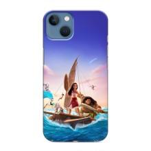 Чехол с мультфильмом Моана iPhone 13 Mini – Моана и Мауи