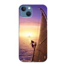 Чехол с мультфильмом Моана iPhone 13 Mini – Моана в море