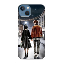 Чохол з дизайном Венздей 2 на iPhone 13 Mini (Венздей і Тайлер)