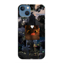 Чехол как приручить дракона на iPhone 13 Mini – Дракон коллаж