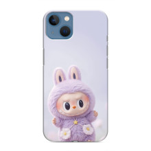 Чехол с принтом Лабубу для iPhone 13 Mini – Фиолетовый Лабубу