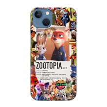 Чехол Зоотрополіс на iPhone 13 Mini – Коллаж Зоо