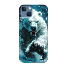 Чехол с картинкой «Хищники» для iPhone 13 Mini – Медведь