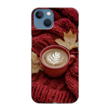 Чохол з унікальним дизайном 'Осінь з кавою' для iPhone 13 Mini – Кава на ковдрі