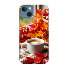 Чехол с уникальным дизайном «Осень с кофе» для iPhone 13 Mini