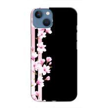 Чохли з тематикою "КВІТИ" на iPhone 13 Mini (Квіточки)