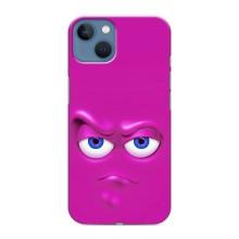 Силиконовые Чехлы (смешные стикеры) для iPhone 13 Mini – Хитрая мордочка