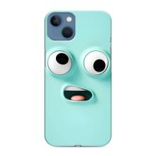 Силиконовые Чехлы (смешные стикеры) для iPhone 13 Mini – мордочка