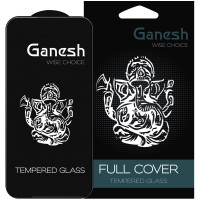 Защитное стекло Ganesh (Full Cover) для Apple iPhone 13 Pro Max / 14 Plus (6.7") – Черный